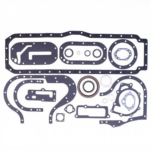 Conversion Gasket Set, w/ Crank Seals, Lip Type