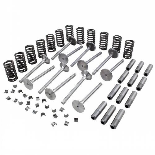 Valve Train Kit, stellite exhaust valves