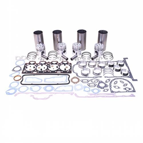Inframe Overhaul Kit, Perkins A4.248 Diesel, Late 3 ring upgrade pistons
