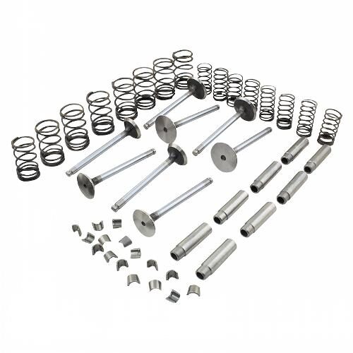Valve Train Kit, w/ valve guides &amp; long springs