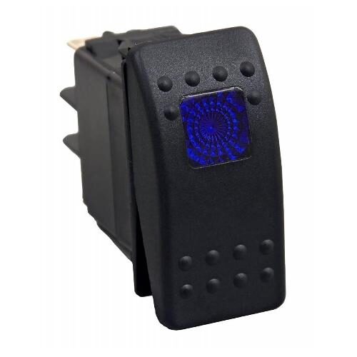 LED Rocker/Toggle Switch - Blue