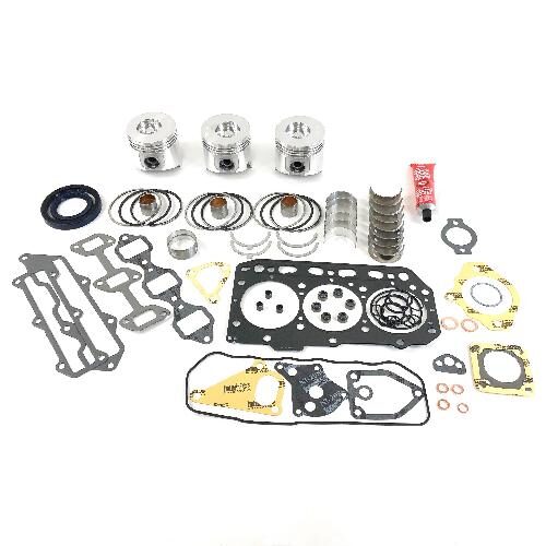 Major Overhaul Kit, Yanmar 3TNV84 Diesel Engine, Standard Pistons