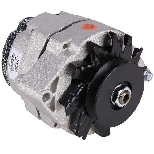 Alternator - New, 12V, 72A, 10SI, Aftermarket Delco Remy