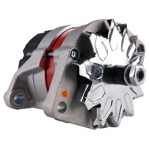 Alternator - New, 12V, 65A, Aftermarket Iskra/MAHLE