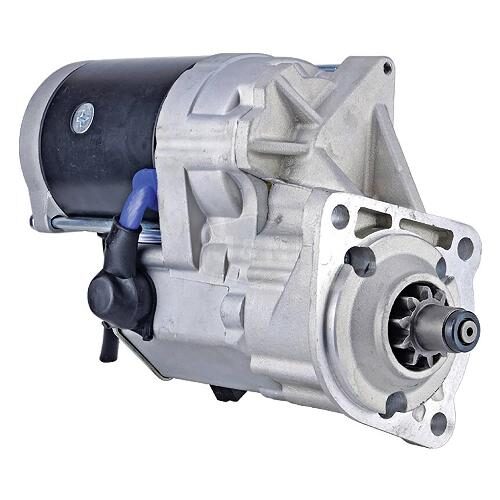 Starter - New, 24V, 10 Tooth, CW, OSGR, 7.5kW, Denso Replacement
