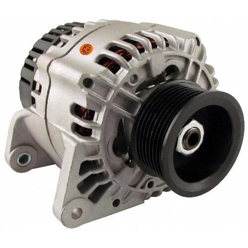 Alternator - New, 12V, 200A, Aftermarket Iskra/MAHLE