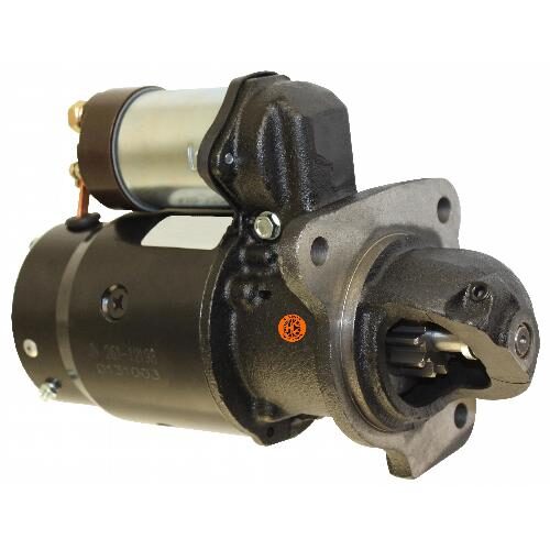 Starter - New, 12V, DD, CW, Aftermarket Delco Remy