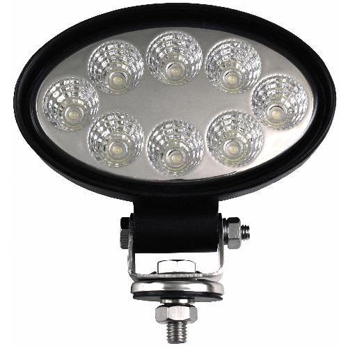 Pivoting LED Flood Beam Light for John Deere Tractors &amp; Combines, 1680 Lumens