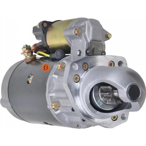 Starter - New, 12V, DD, CW, Aftermarket Nippondenso