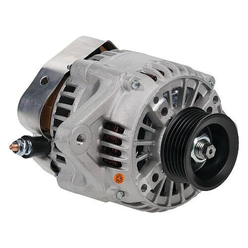 Alternator - New, 12V, 80A, Aftermarket Nippondenso
