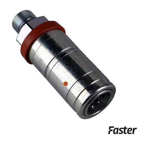 Faster Hydraulic Breakaway Coupler, Female, Genuine OEM Style