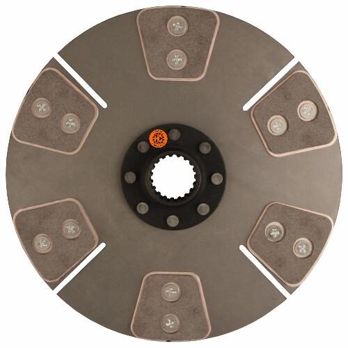 10-1/4" Transmission Disc, 6 Pad, w/ 1-3/8" 19 Spline Hub - New