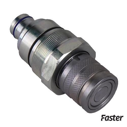 Faster Flat Face Hydraulic Breakaway Cartridge, Female, Genuine OEM Style