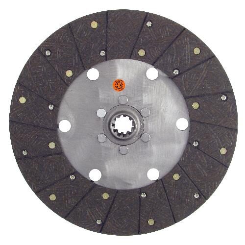 12" Transmission Disc, Woven, w/ 1-1/8" 10 Spline Hub - Reman