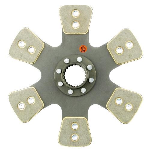 13" Transmission Disc, 6 Pad, w/ 2" 23 Spline Hub - New