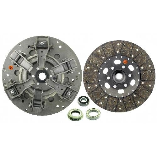 12" Dual Stage Clutch Kit, w/ Woven Disc &amp; Bearings - New