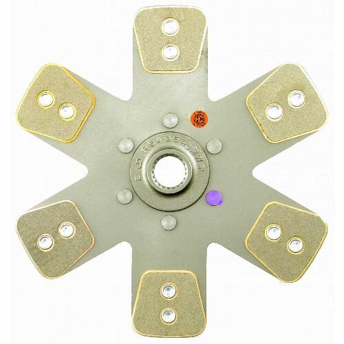 13-1/2" Transmission Disc, 6 Pad, w/ 1-3/8" 21 Spline Hub - Reman