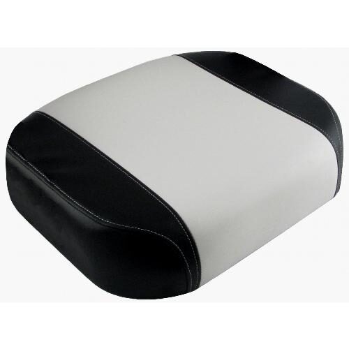 Seat Cushion, Black &amp; White Vinyl
