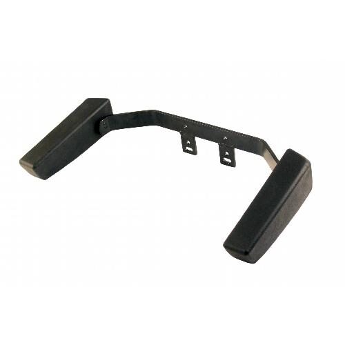 Arm Rest Set, Black Molded Duratex