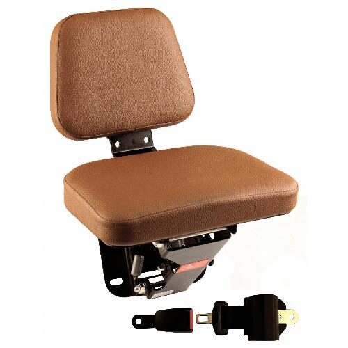 Side Kick Seat, Brown Vinyl