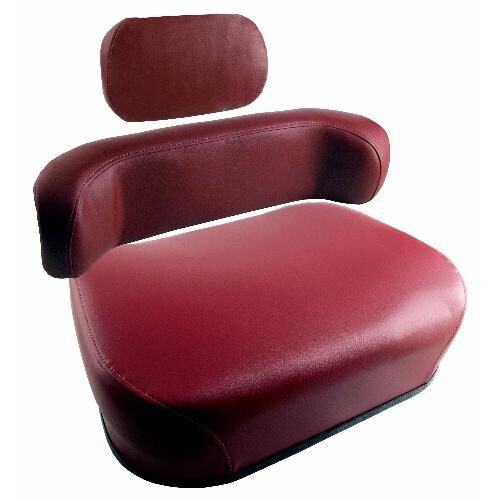 Cushion Set, Maroon Vinyl - (3 pc.)