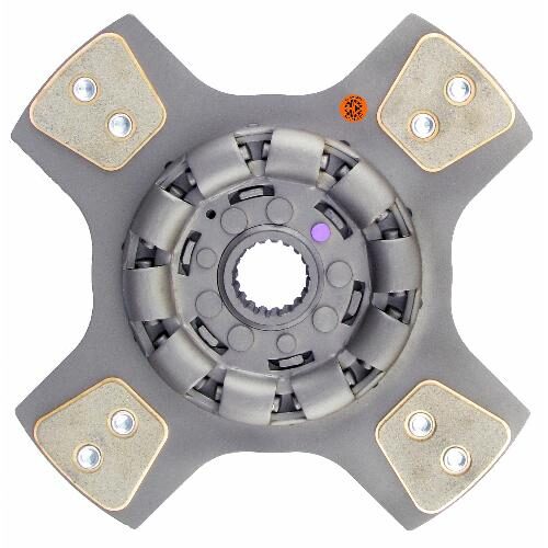 12" Transmission Disc, 4 Pad, w/ 1-1/2" 19 Spline Hub - Reman