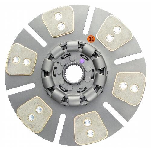 13" Transmission Disc, 6 Pad, w/ 1-3/4" 27 Spline Hub - Reman