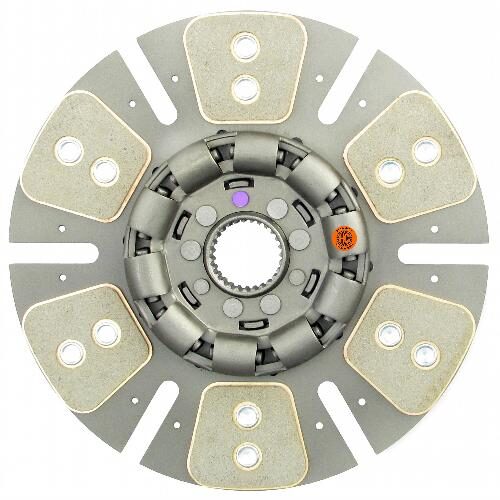 12" Transmission Disc, 6 Pad, w/ 1-3/4" 27 Spline Hub - New