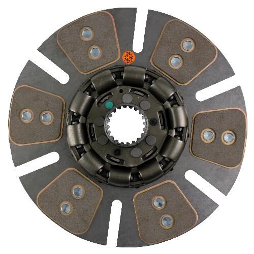 12" Transmission Disc, 6 Pad, w/ 1-3/4" 20 Spline Hub - New