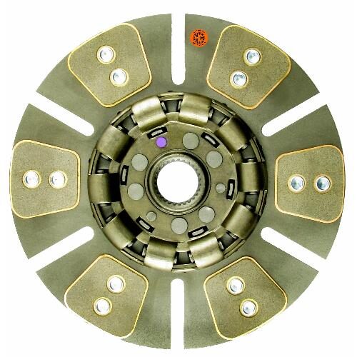 13" Transmission Disc, 6 Pad, w/ 1-3/4" 27 Spline Hub - Reman
