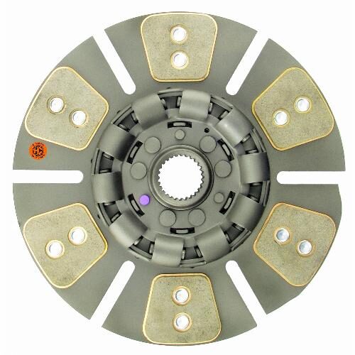 13" Transmission Disc, 6 Pad, w/ 1-3/4" 27 Spline Hub - New