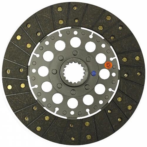 9-1/4" Transmission Disc, Woven, w/ 1-3/8" 17 Spline Hub - Reman