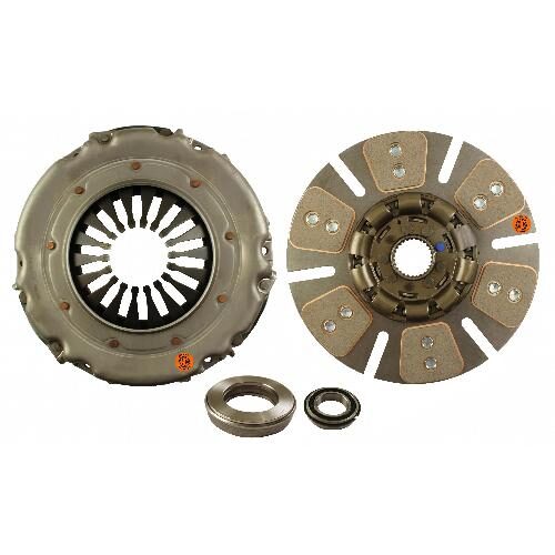 12" Diaphragm Clutch Kit, w/ 6 Large Pad Disc &amp; Bearings - New
