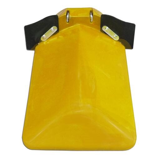 Poly Wing Hood Right Hand Folding CLAAS Yellow 30 Inch