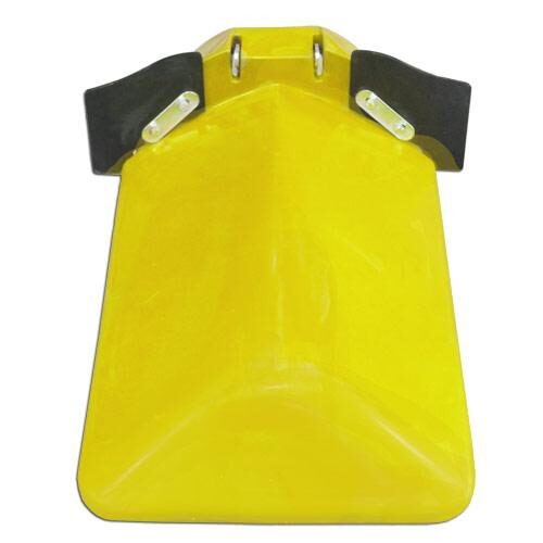 Poly Wing Hood Left Hand Folding Yellow 30 Inch Spacing