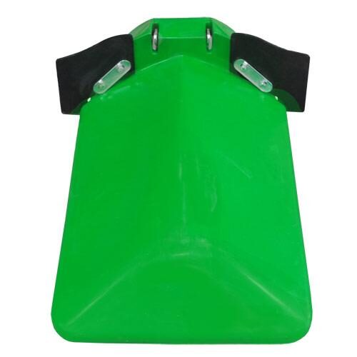 Poly Wing Hood Left Hand Folding Green 30 Inch Spacing