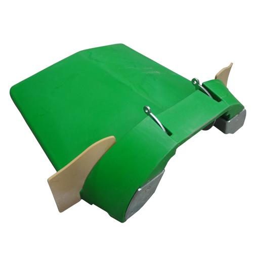 Poly Center Hood Green 38 Inch Spacing