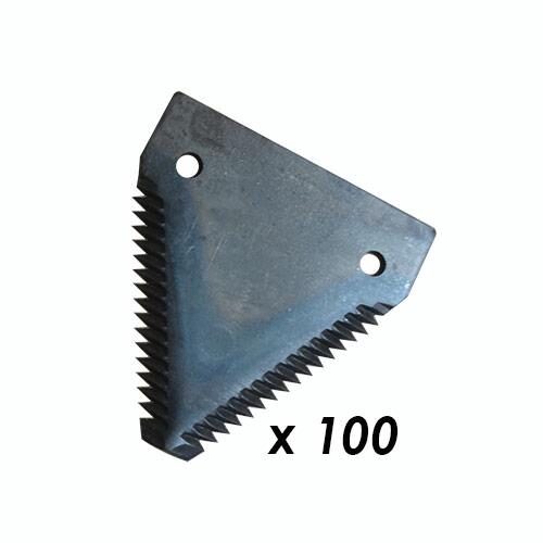 Sickle Section, Black Top Serrated, Box of 100, Priced Each