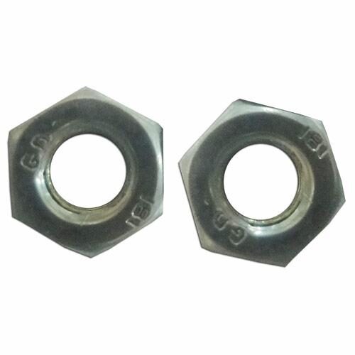 Nylock Nut, M6 1.0 Pitch, Package of 2