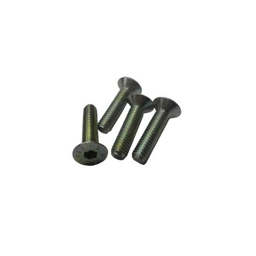 Countersunk Bolt, M6 x 25mm 1.5 Pitch, Package of 4