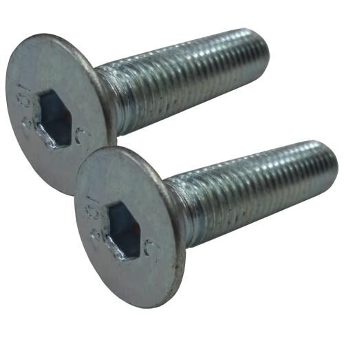 Countersunk Bolt, M10 x 45mm 1.5 Pitch, Package of 2