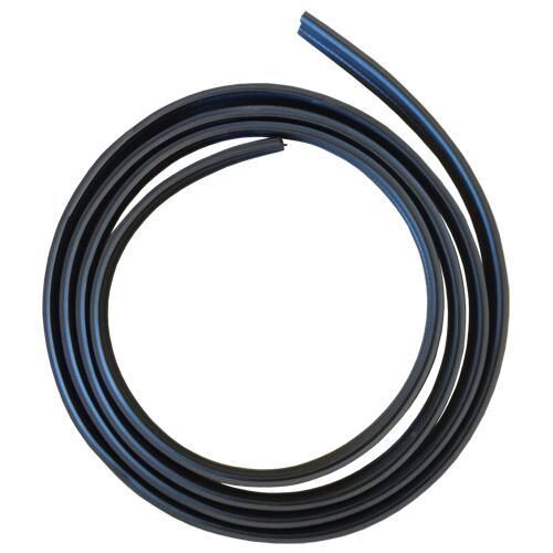 Glass, Rear, Weatherstrip